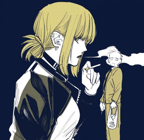 A Story About Smoking at the Back of the Supermarket Manga Online